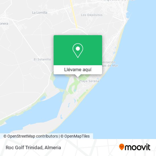 Mapa Roc Golf Trinidad