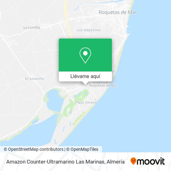 Mapa Amazon Counter-Ultramarino Las Marinas