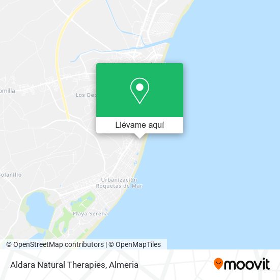 Mapa Aldara Natural Therapies