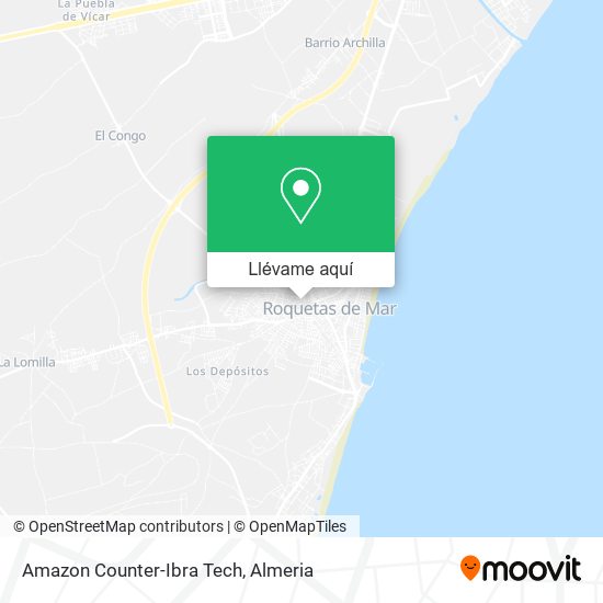 Mapa Amazon Counter-Ibra Tech