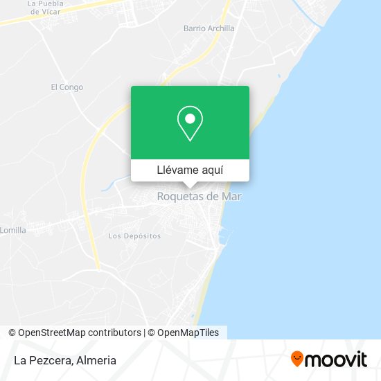Mapa La Pezcera