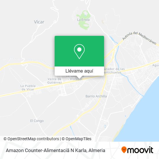 Mapa Amazon Counter-Alimentaciã N Karla