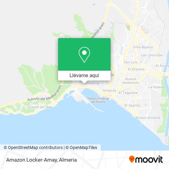 Mapa Amazon Locker-Amay