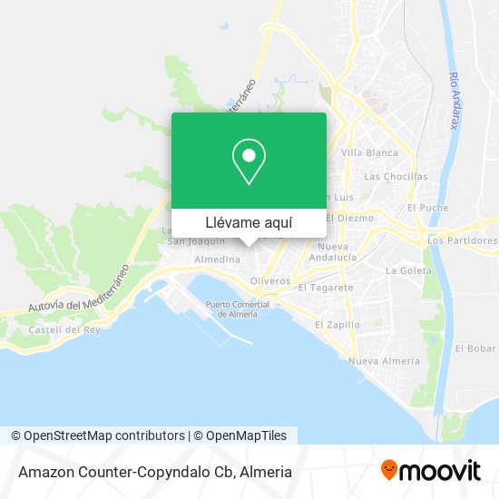 Mapa Amazon Counter-Copyndalo Cb