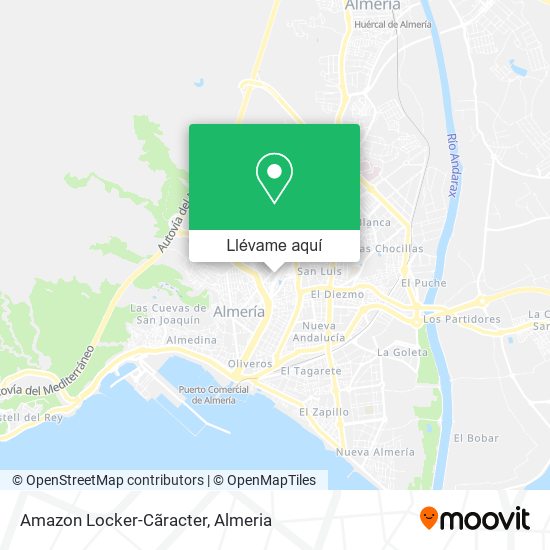 Mapa Amazon Locker-Cãracter
