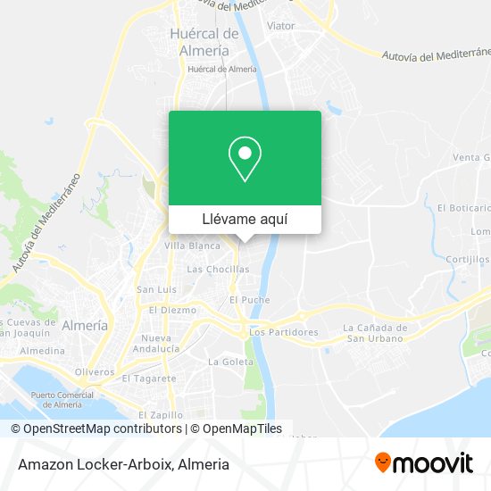 Mapa Amazon Locker-Arboix