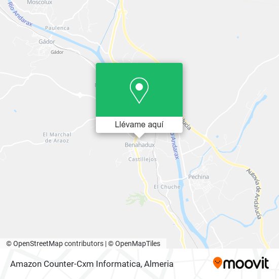 Mapa Amazon Counter-Cxm Informatica