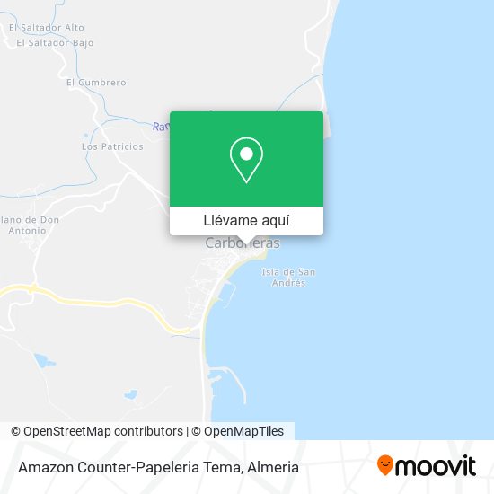 Mapa Amazon Counter-Papeleria Tema