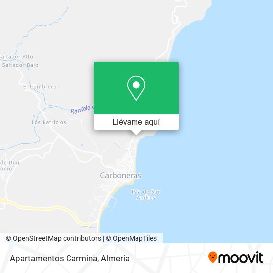 Mapa Apartamentos Carmina
