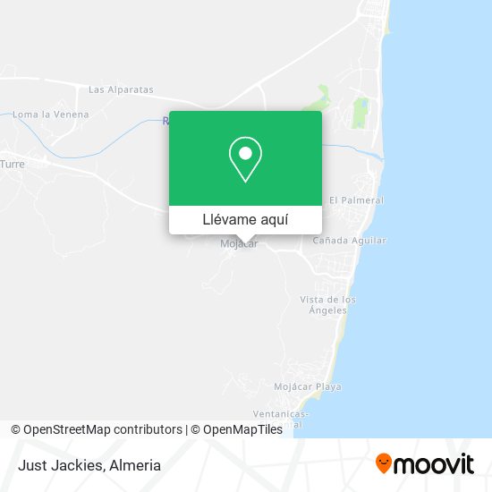 Mapa Just Jackies
