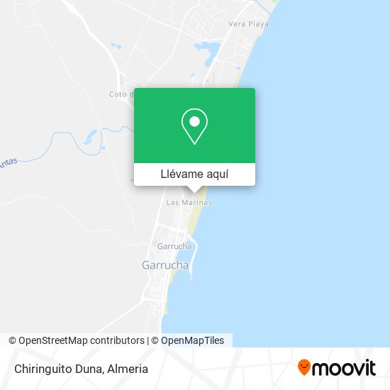 Mapa Chiringuito Duna