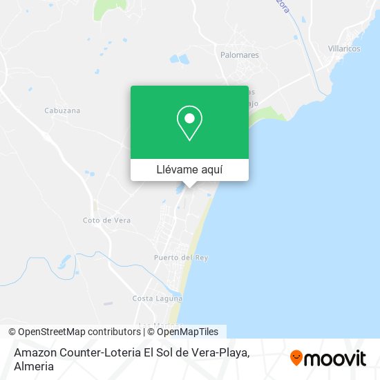 Mapa Amazon Counter-Loteria El Sol de Vera-Playa