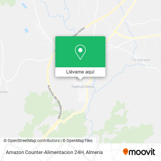 Mapa Amazon Counter-Alimentacion 24H