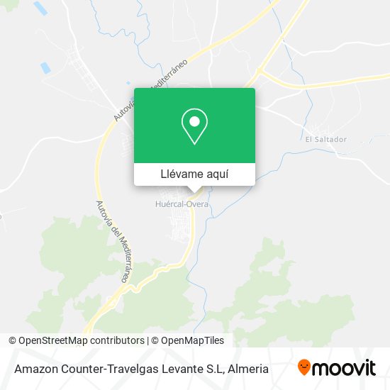 Mapa Amazon Counter-Travelgas Levante S.L