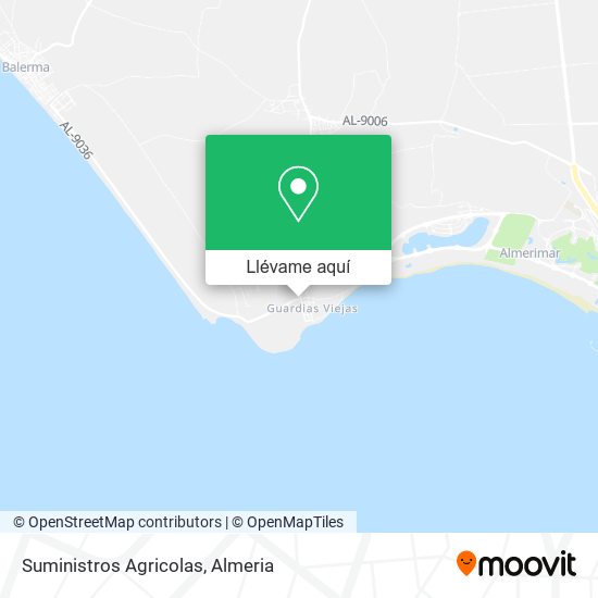 Mapa Suministros Agricolas