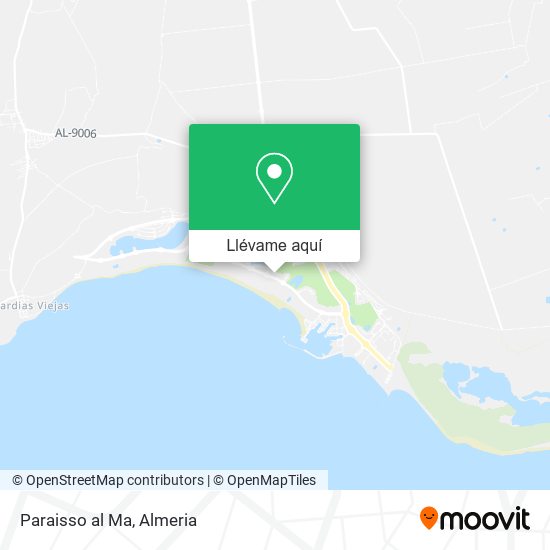 Mapa Paraisso al Ma