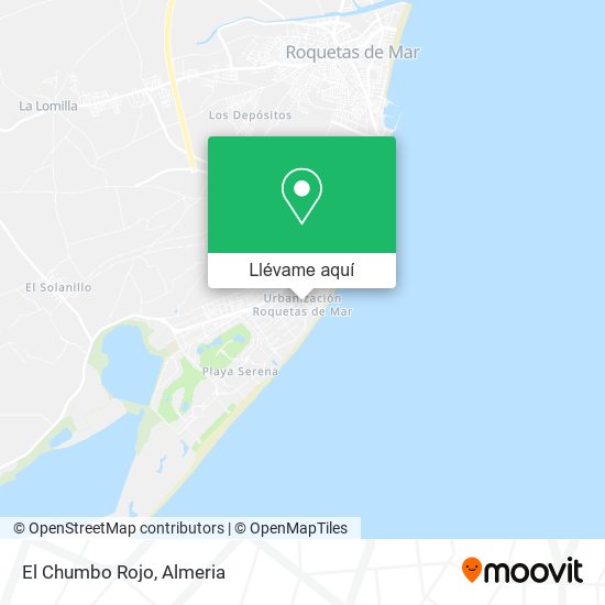 Mapa El Chumbo Rojo