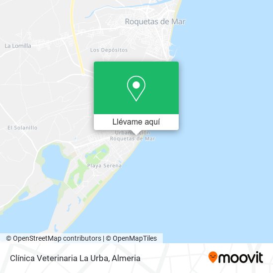 Mapa Clínica Veterinaria La Urba