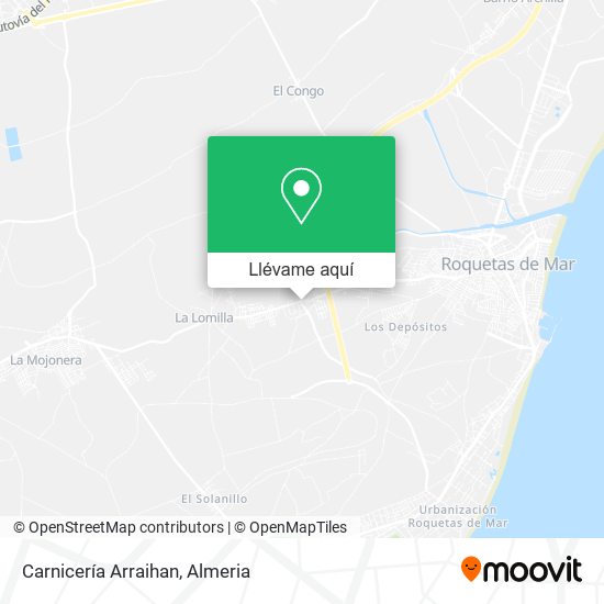 Mapa Carnicería Arraihan