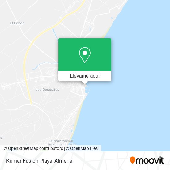 Mapa Kumar Fusion Playa