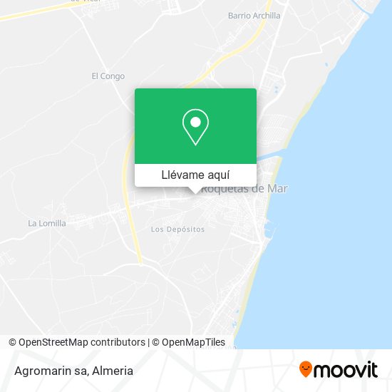 Mapa Agromarin sa