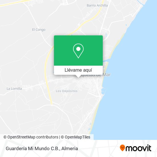 Mapa Guardería Mi Mundo C.B.