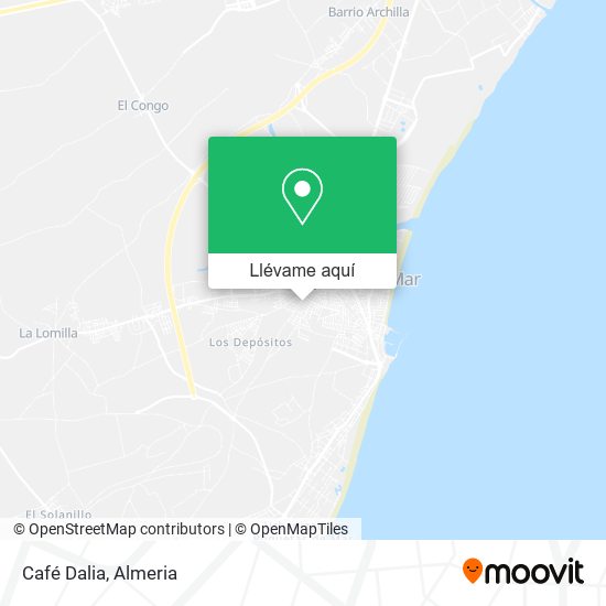 Mapa Café Dalia