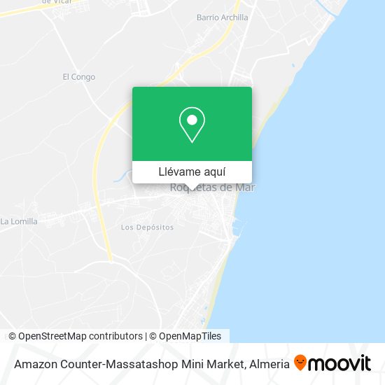 Mapa Amazon Counter-Massatashop Mini Market