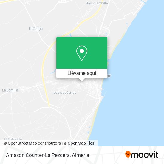 Mapa Amazon Counter-La Pezcera