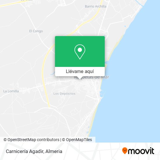 Mapa Carnicería Agadir