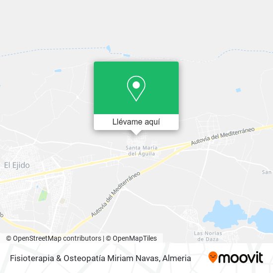 Mapa Fisioterapia & Osteopatía Miriam Navas
