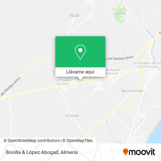 Mapa Bonilla & López Abogad