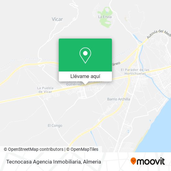 Mapa Tecnocasa Agencia Inmobiliaria