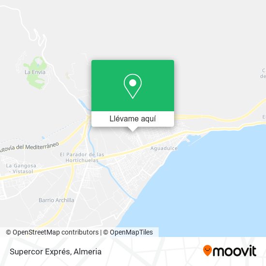 Mapa Supercor Exprés