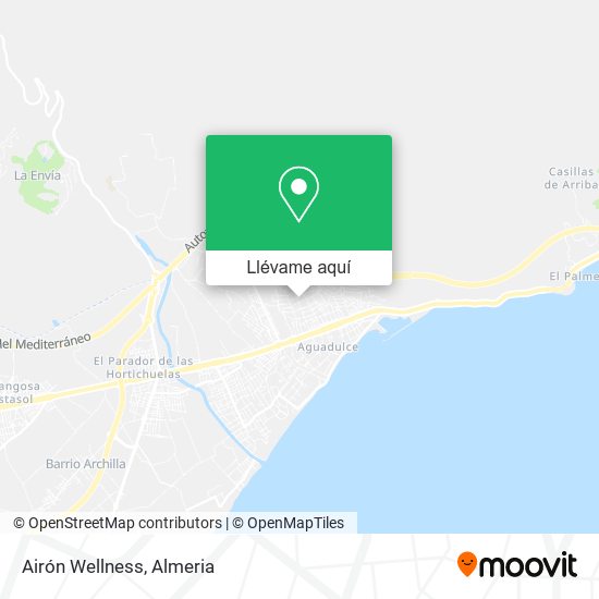 Mapa Airón Wellness