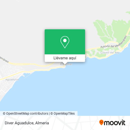Mapa Diver Aguadulce