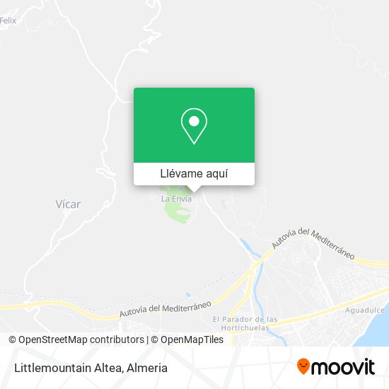 Mapa Littlemountain Altea