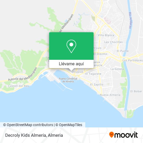 Mapa Decroly Kids Almería