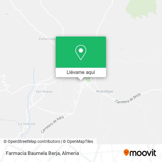 Mapa Farmacia Baumela Berja