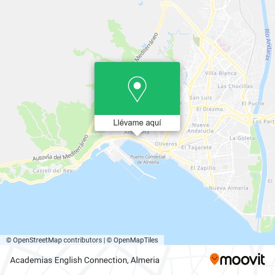 Mapa Academias English Connection