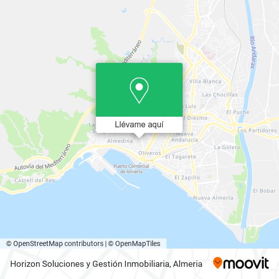 Mapa Horizon Soluciones y Gestión Inmobiliaria