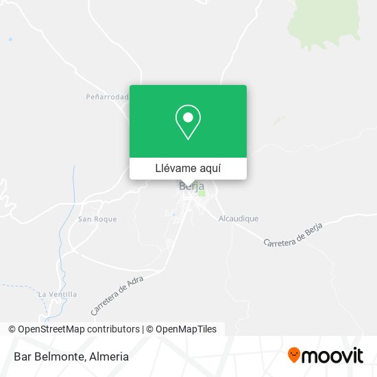 Mapa Bar Belmonte