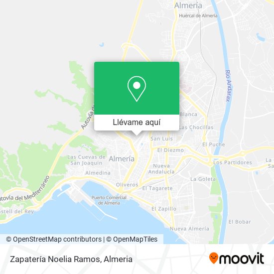 Mapa Zapatería Noelia Ramos