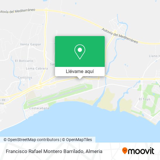 Mapa Francisco Rafael Montero Barrilado