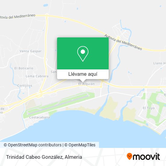 Mapa Trinidad Cabeo González