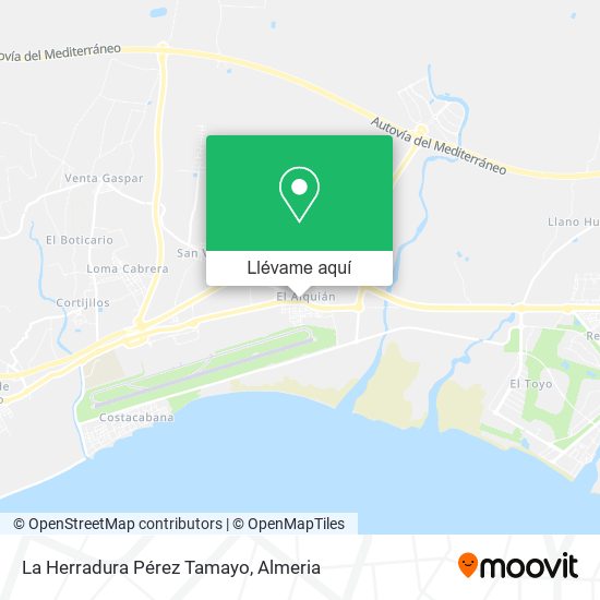 Mapa La Herradura Pérez Tamayo