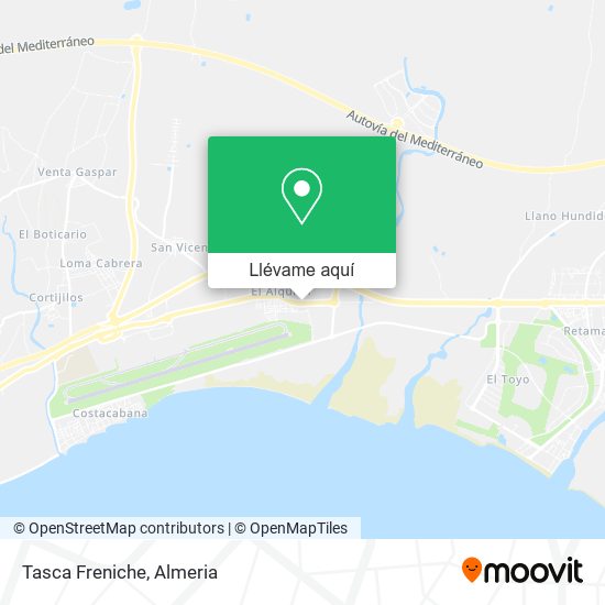 Mapa Tasca Freniche