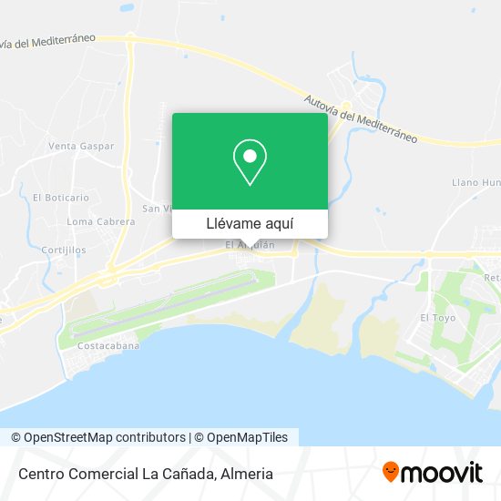 Mapa Centro Comercial La Cañada