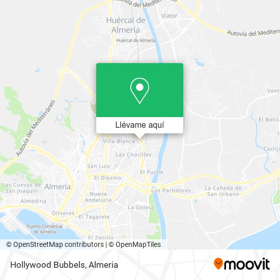 Mapa Hollywood Bubbels
