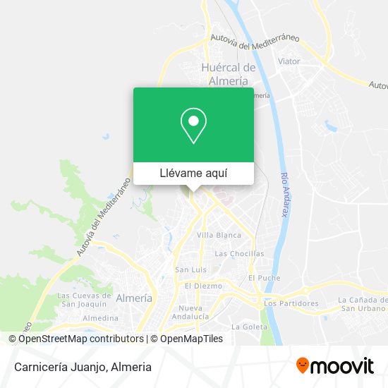 Mapa Carnicería Juanjo